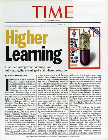 TIME magazine article