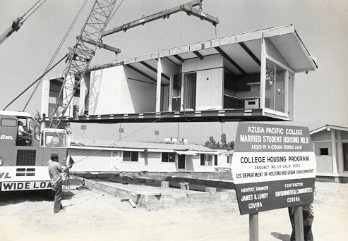 Construction of the Shire Apartments