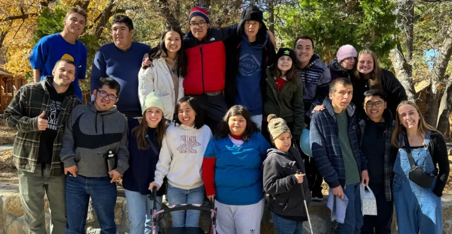 Group photo of Young Life Capernaum participants