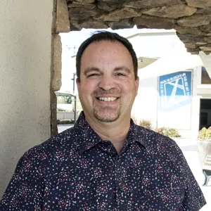 Steven Brooks smiling