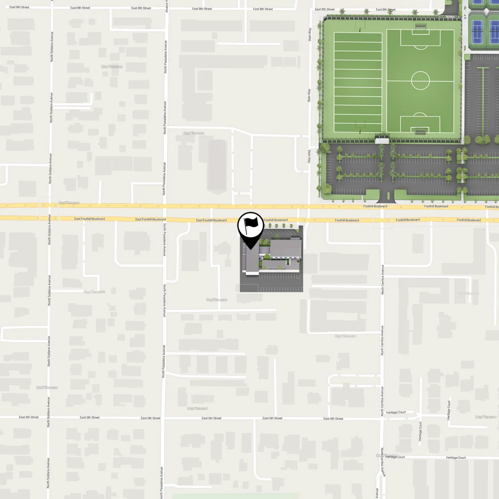 static map of the admin west's location