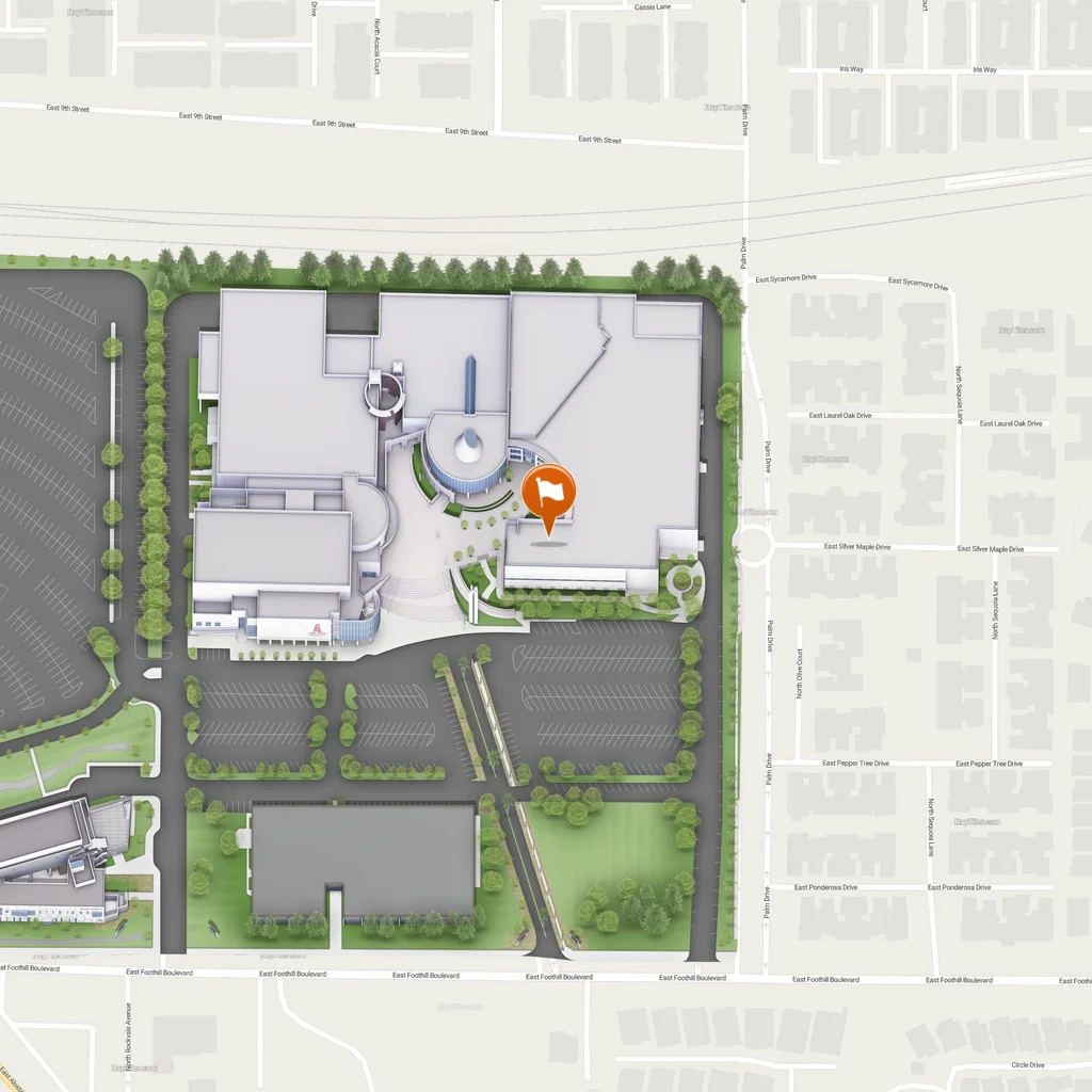 static map of the clinical psychology location