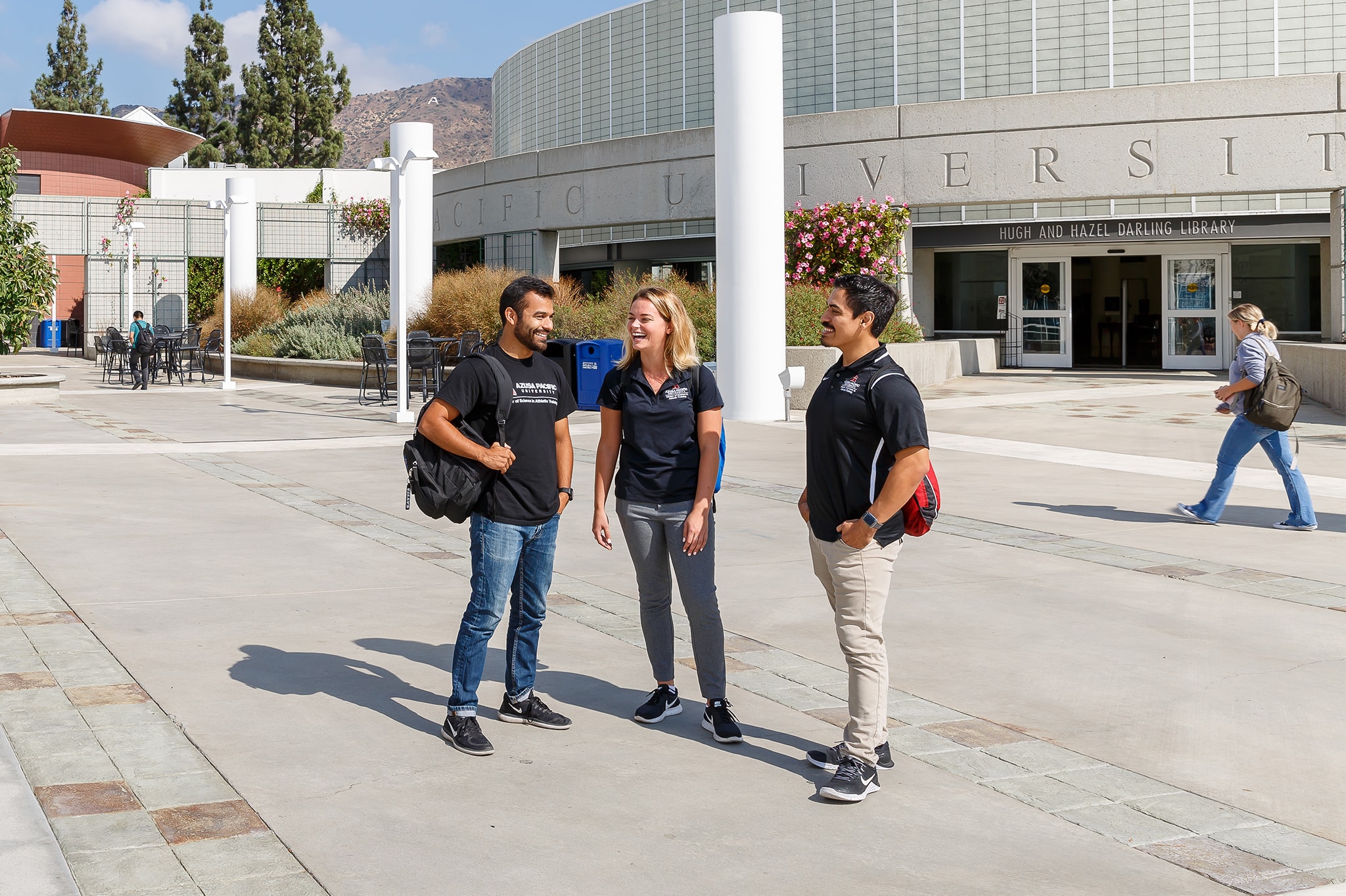 Students on West Campus