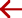 Image of a red arrow to the left.