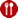 Image of a red cicle with a fork and spoon inside of it.