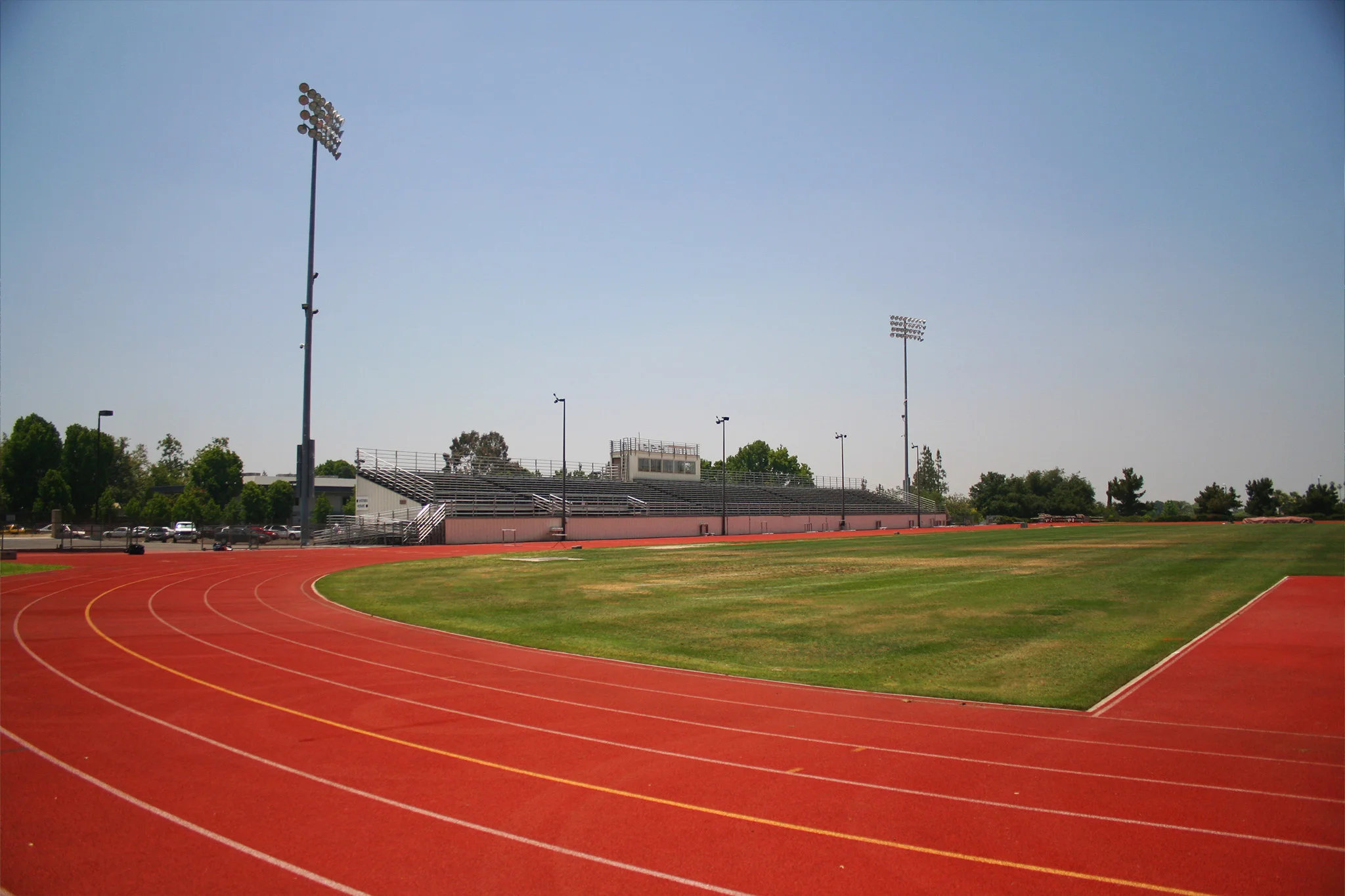 APU track in Cougar Athletic Stadium