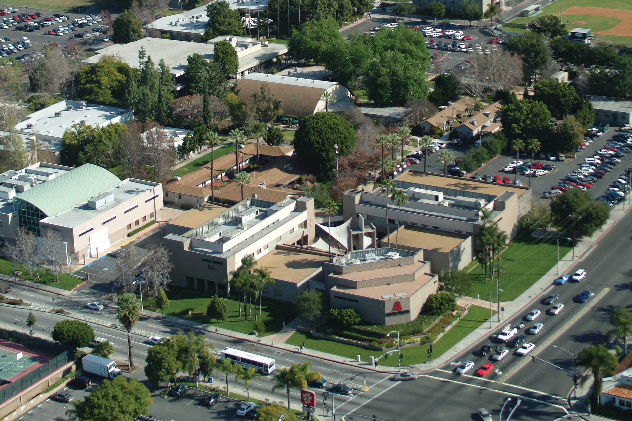East Campus aerial view