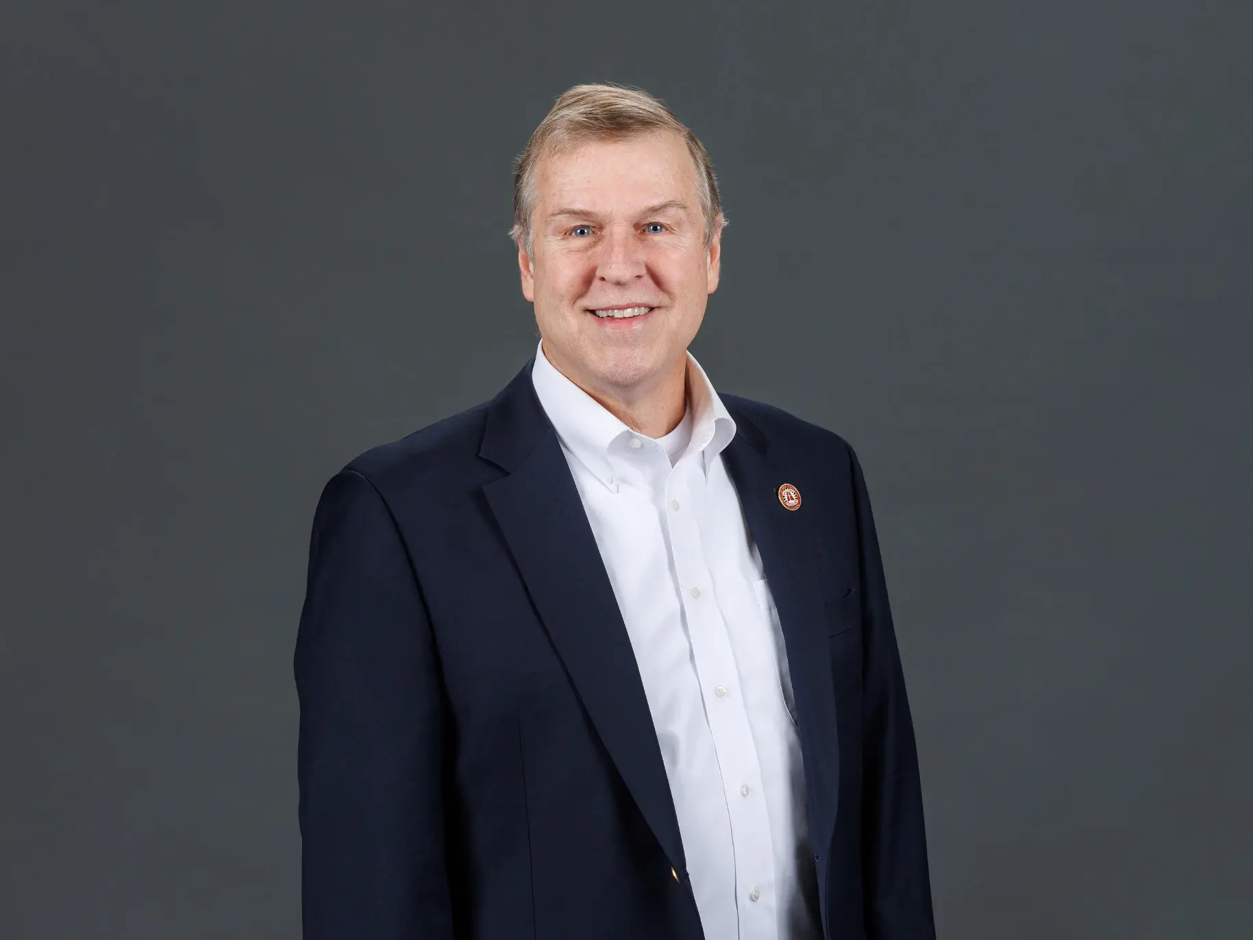 David Weeks smiles for a faculty photo