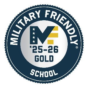Military Friendly Badge, Gold Level, 2025-26