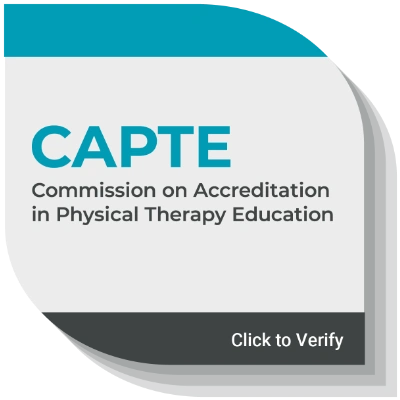 dpt capte badge for accreditation