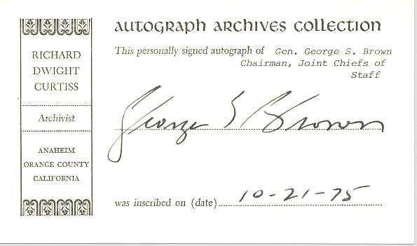 Photo of autograph