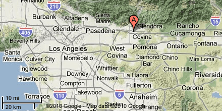 Driving Directions To La Azusa Campus - Maps - Azusa Pacific University