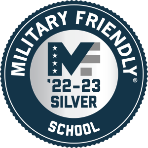Military Friendly School badge for 2021-22